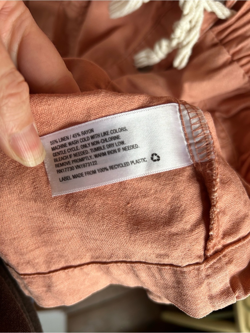 Linen Short Romper - Picture 10 of 12